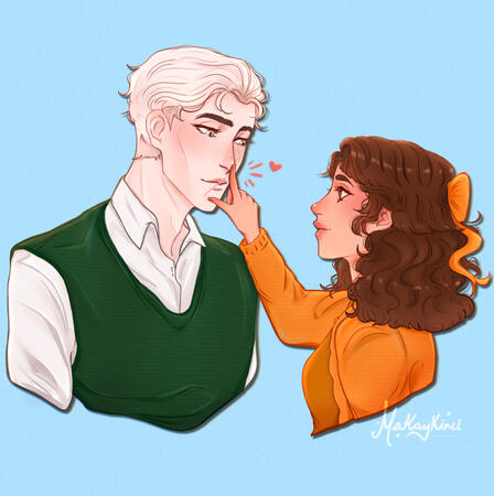 Draco and Bea for TeaandTapestry